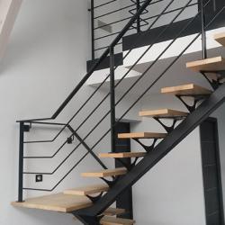 escalier, garde-corps, limon,